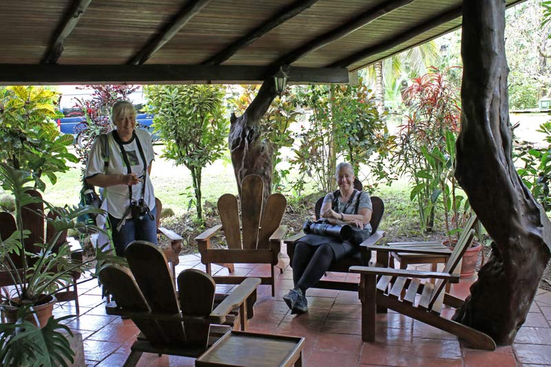 Wendy and Tina at Cano Negro Natural Lodge