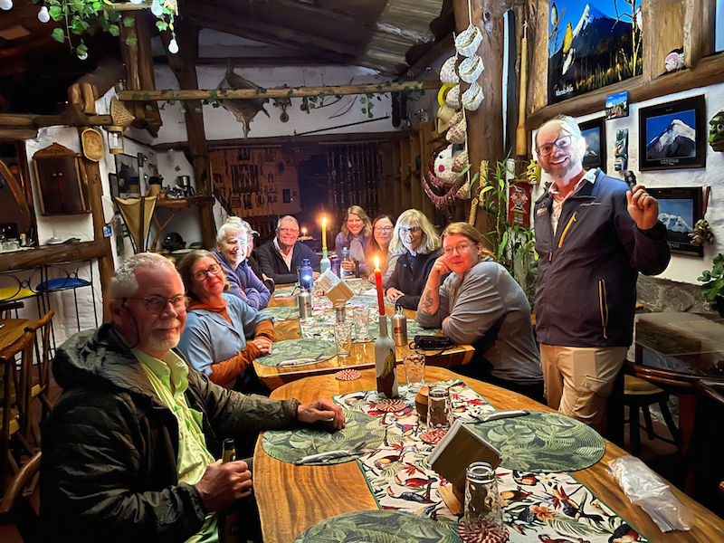 Our final dinner