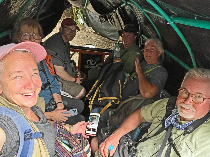 Loaded in to the Took Took